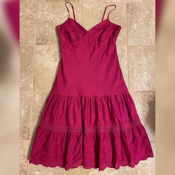 fuchsia sundress